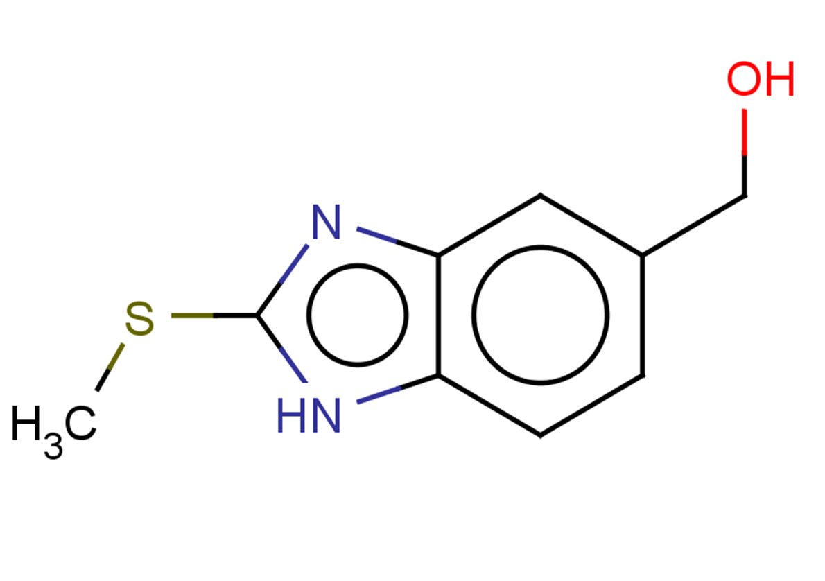 [2-(methylsulfanyl)-1H-1,3-benzodiazol-5-yl]methanol