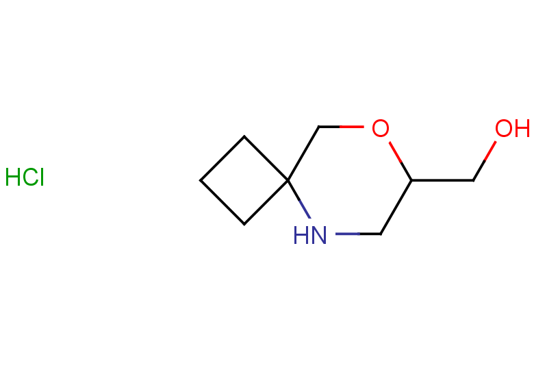 {8-oxa-5-azaspiro[3.5]nonan-7-yl}methanol hydrochloride