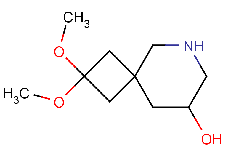 2,2-dimethoxy-6-azaspiro[3.5]nonan-8-ol