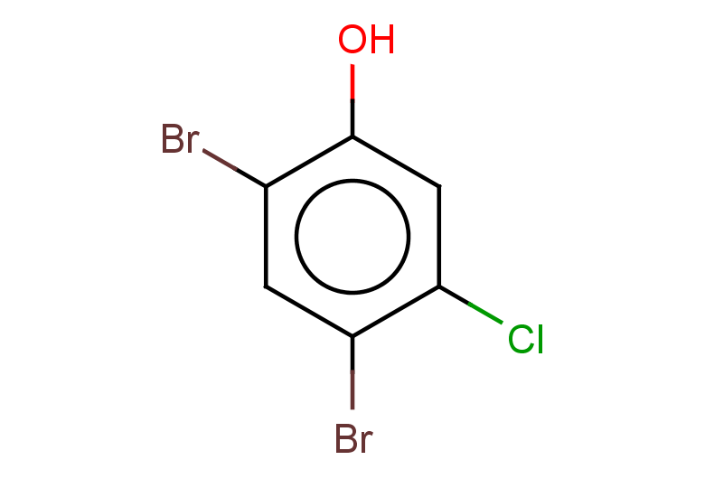 2,4-dibromo-5-chlorophenol
