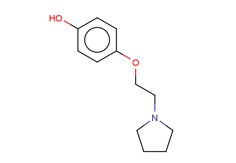 4-[2-(pyrrolidin-1-yl)ethoxy]phenol