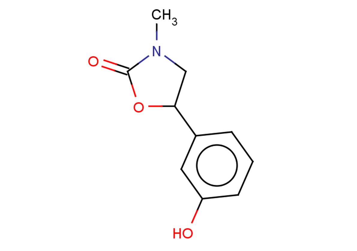 5-(3-hydroxyphenyl)-3-methyl-1,3-oxazolidin-2-one
