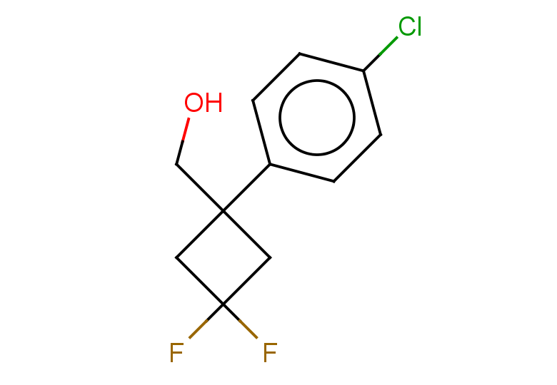 [1-(4-chlorophenyl)-3,3-difluorocyclobutyl]methanol
