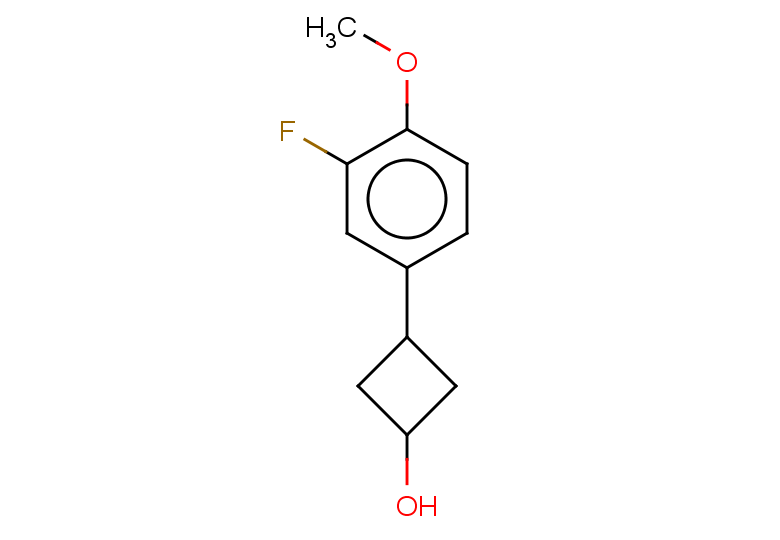 3-(3-fluoro-4-methoxyphenyl)cyclobutan-1-ol, Mixture of diastereomers