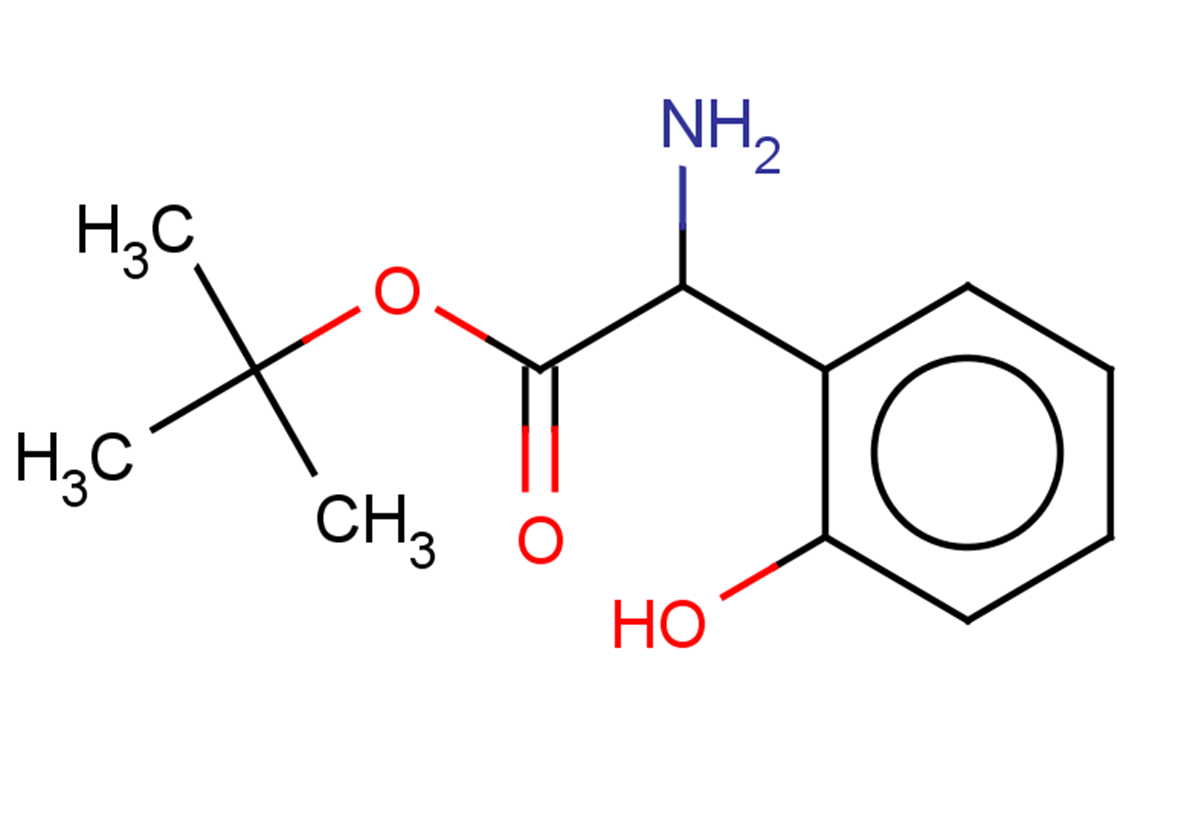 tert-butyl 2-amino-2-(2-hydroxyphenyl)acetate