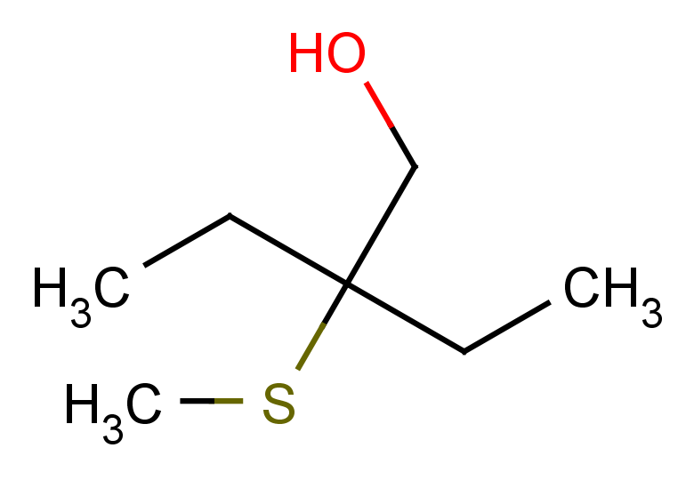 2-ethyl-2-(methylsulfanyl)butan-1-ol