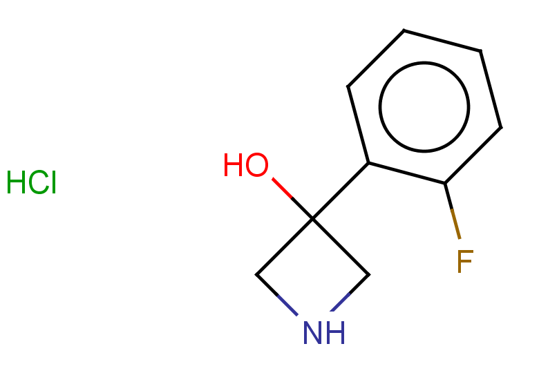 3-(2-fluorophenyl)azetidin-3-ol hydrochloride