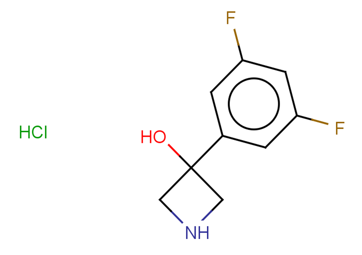 3-(3,5-difluorophenyl)azetidin-3-ol hydrochloride