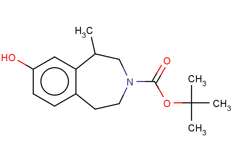 tert-butyl 8-hydroxy-1-methyl-2,3,4,5-tetrahydro-1H-3-benzazepine-3-carboxylate