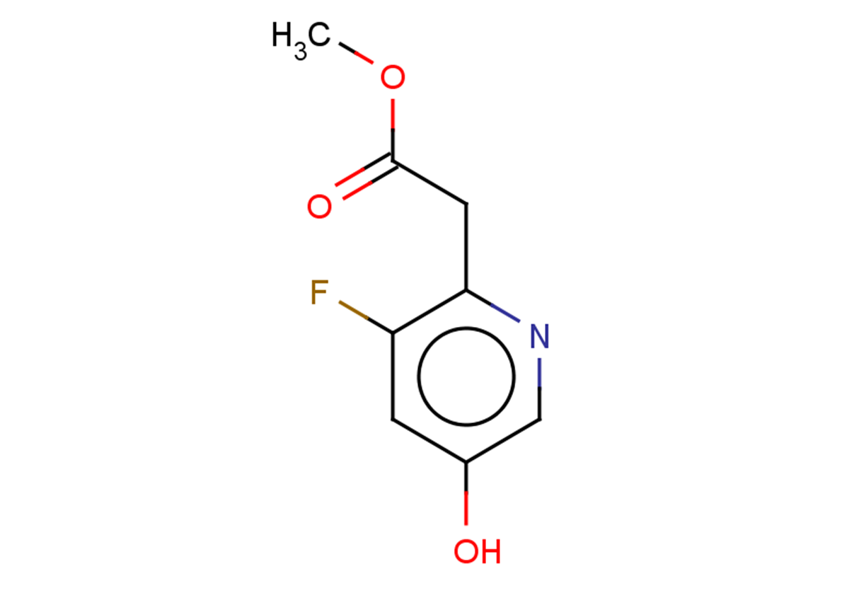methyl 2-(3-fluoro-5-hydroxypyridin-2-yl)acetate