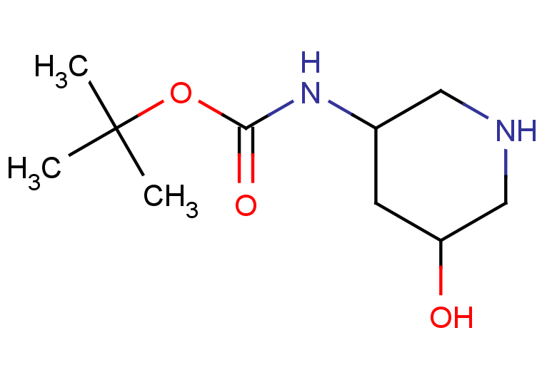 tert-butyl N-(5-hydroxypiperidin-3-yl)carbamate
