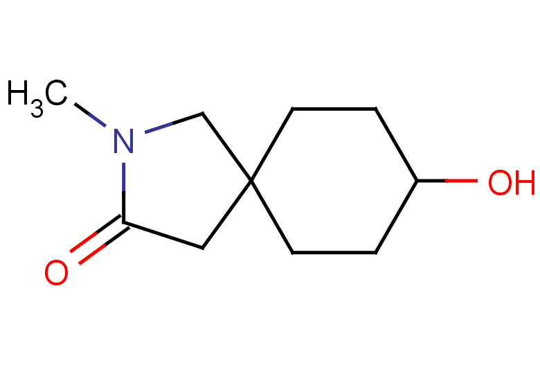 8-hydroxy-2-methyl-2-azaspiro[4.5]decan-3-one, Mixture of diastereomers