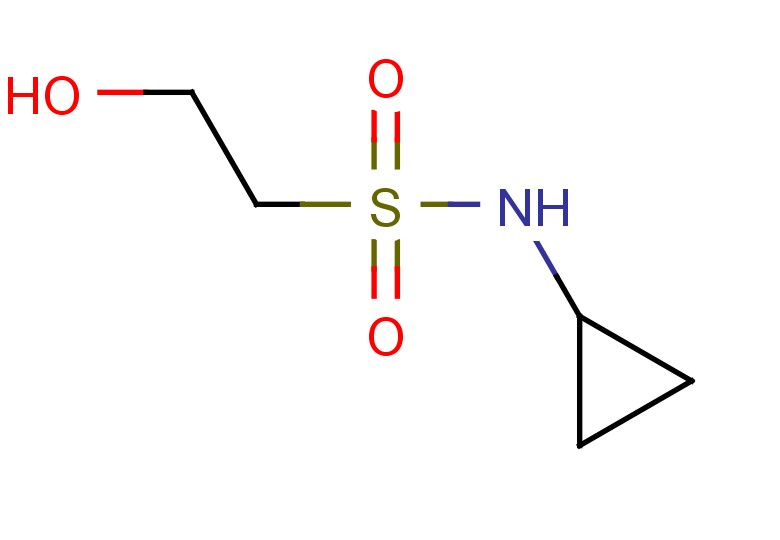 N-cyclopropyl-2-hydroxyethane-1-sulfonamide