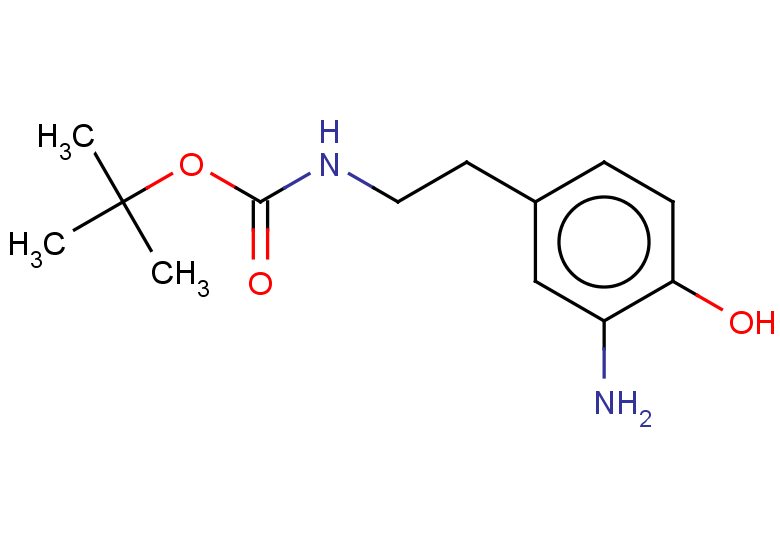 tert-butyl N-[2-(3-amino-4-hydroxyphenyl)ethyl]carbamate