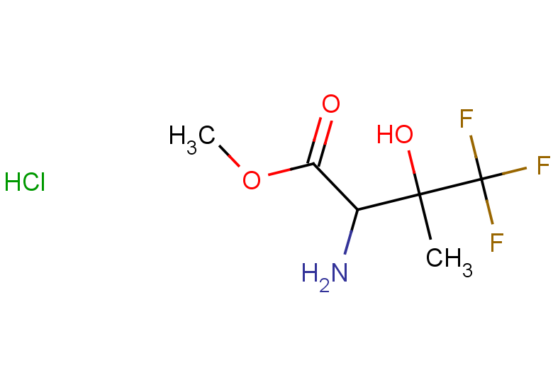 methyl 2-amino-4,4,4-trifluoro-3-hydroxy-3-methylbutanoate hydrochloride