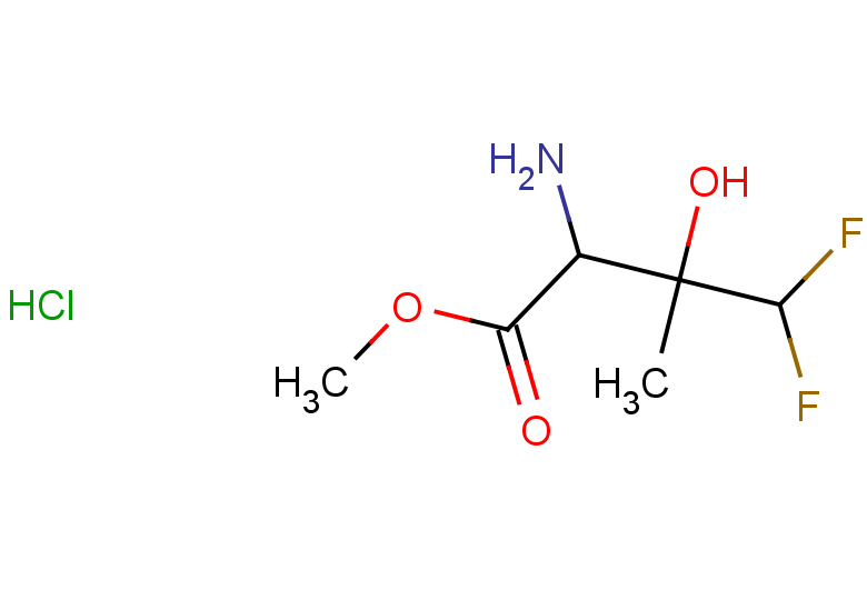methyl 2-amino-4,4-difluoro-3-hydroxy-3-methylbutanoate hydrochloride