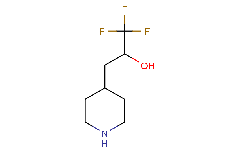1,1,1-trifluoro-3-(piperidin-4-yl)propan-2-ol