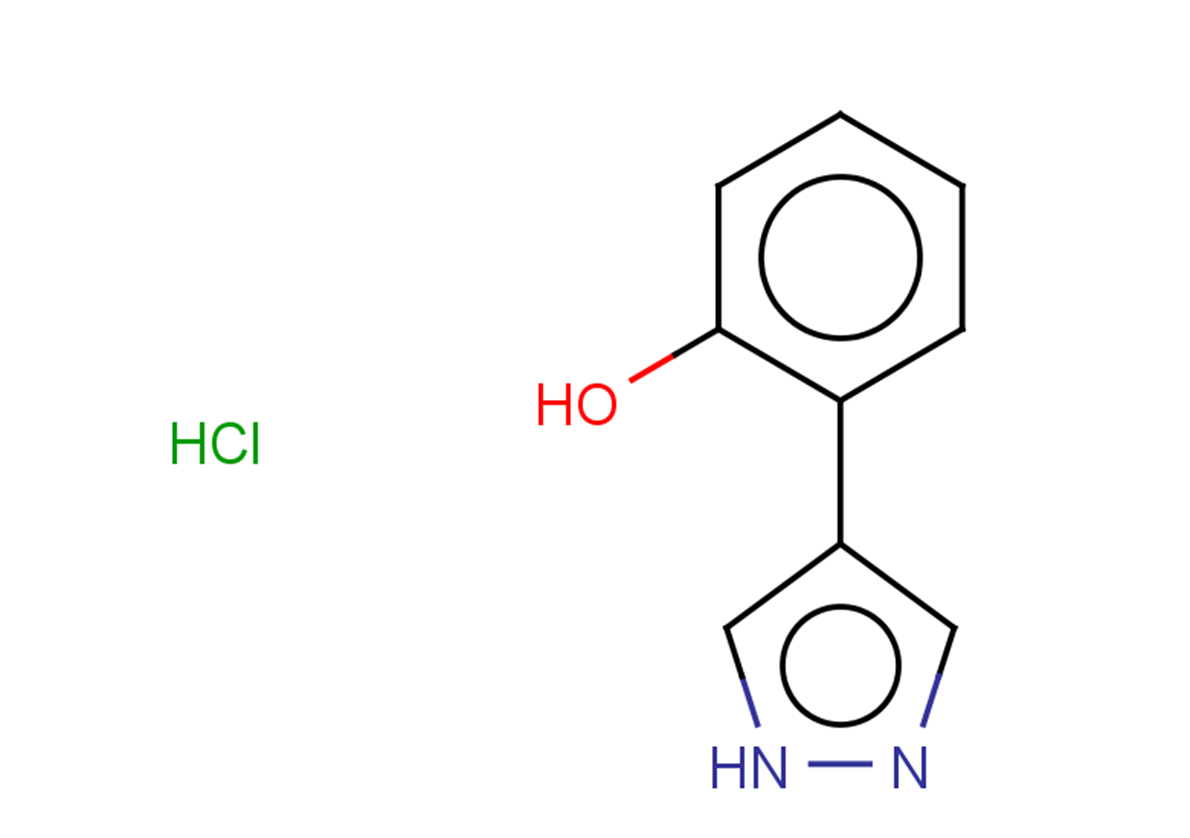 2-(1H-pyrazol-4-yl)phenol hydrochloride