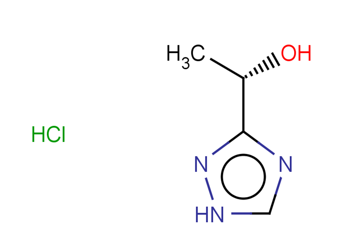 (1S)-1-(1H-1,2,4-triazol-3-yl)ethan-1-ol hydrochloride