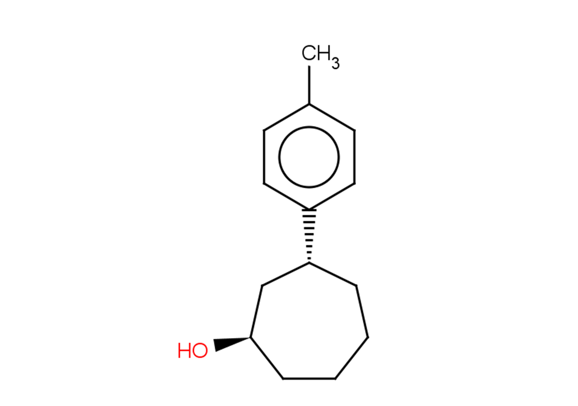 rac-(1R,3R)-3-(4-methylphenyl)cycloheptan-1-ol, trans