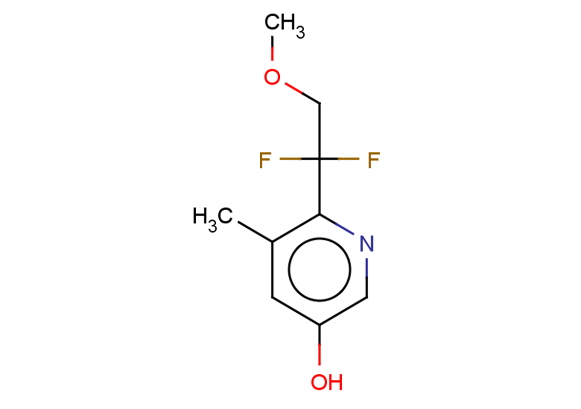 6-(1,1-difluoro-2-methoxyethyl)-5-methylpyridin-3-ol