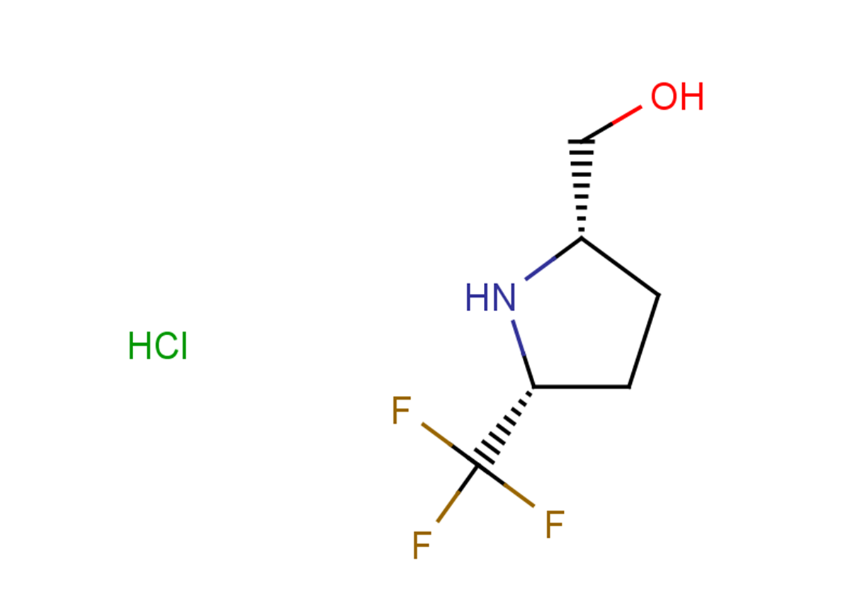 rac-[(2R,5S)-5-(trifluoromethyl)pyrrolidin-2-yl]methanol hydrochloride