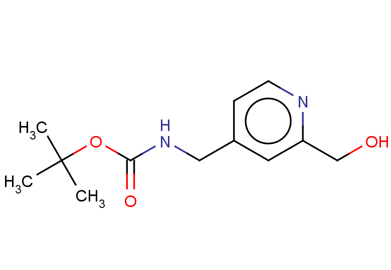 tert-butyl N-{[2-(hydroxymethyl)pyridin-4-yl]methyl}carbamate