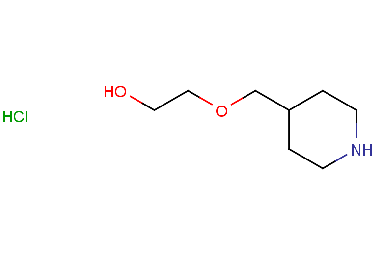 2-[(piperidin-4-yl)methoxy]ethan-1-ol hydrochloride
