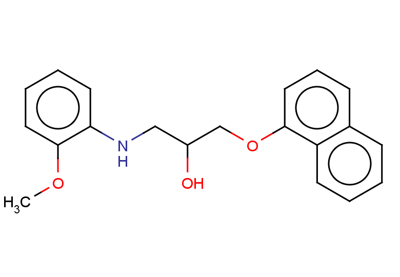 1-[(2-methoxyphenyl)amino]-3-(naphthalen-1-yloxy)propan-2-ol