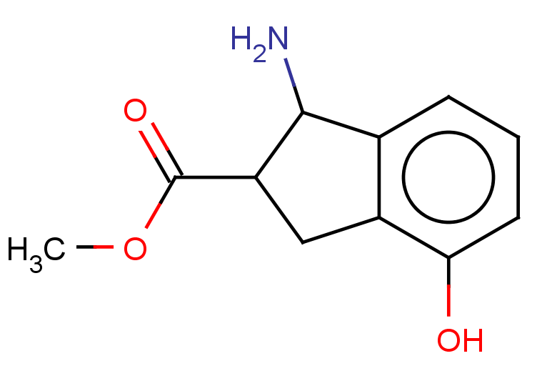 methyl 1-amino-4-hydroxy-2,3-dihydro-1H-indene-2-carboxylate, Mixture of diastereomers