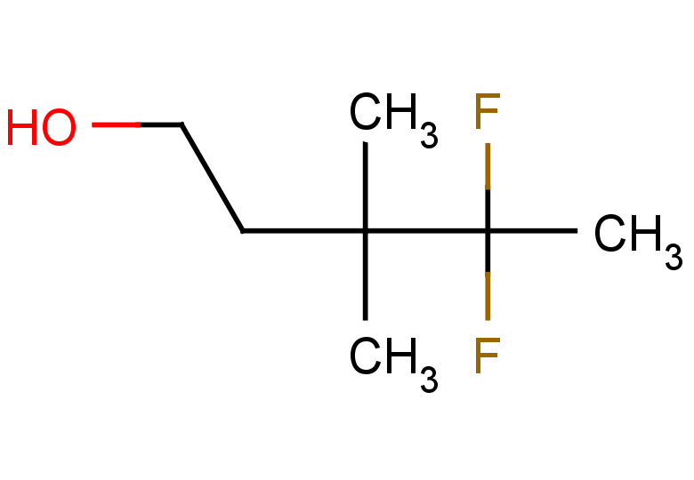 4,4-difluoro-3,3-dimethylpentan-1-ol