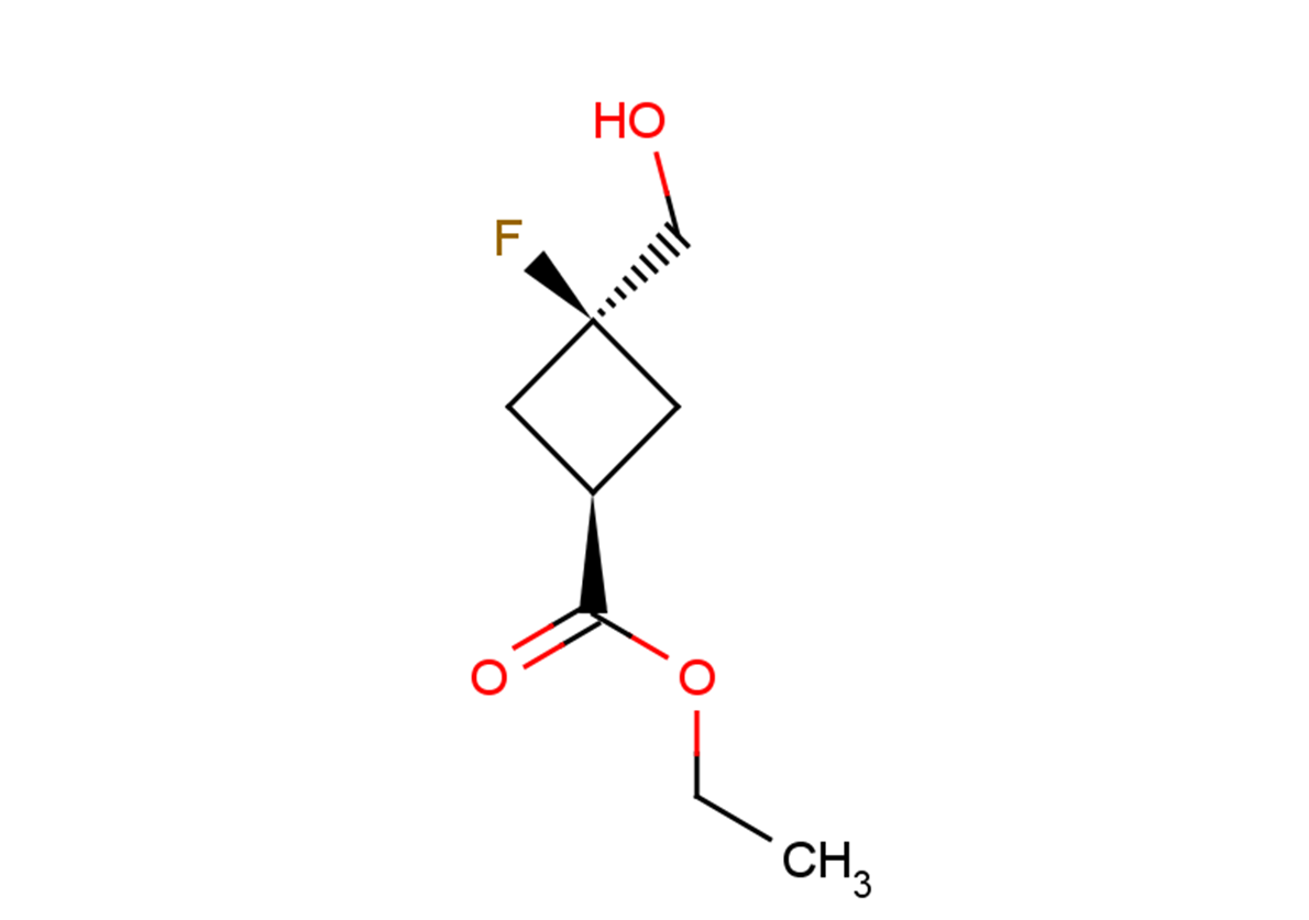 rac-ethyl (1s,3s)-3-fluoro-3-(hydroxymethyl)cyclobutane-1-carboxylate