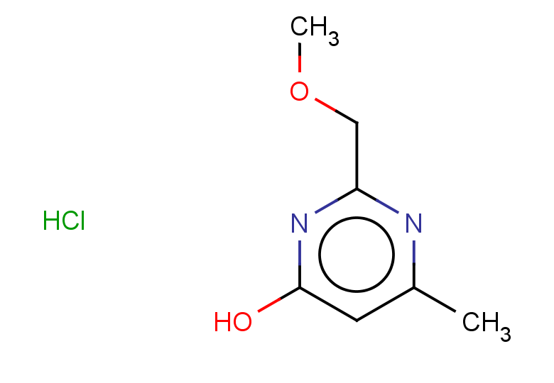 2-(methoxymethyl)-6-methylpyrimidin-4-ol hydrochloride
