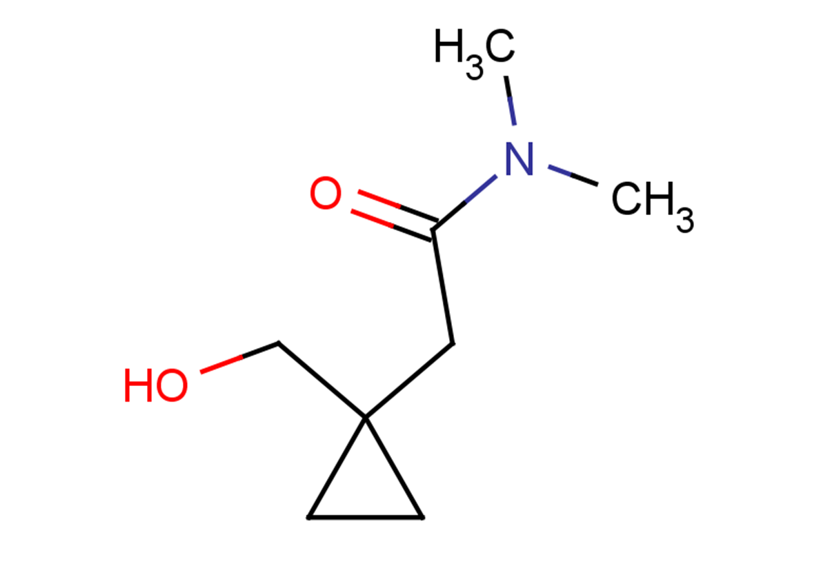 2-[1-(hydroxymethyl)cyclopropyl]-N,N-dimethylacetamide