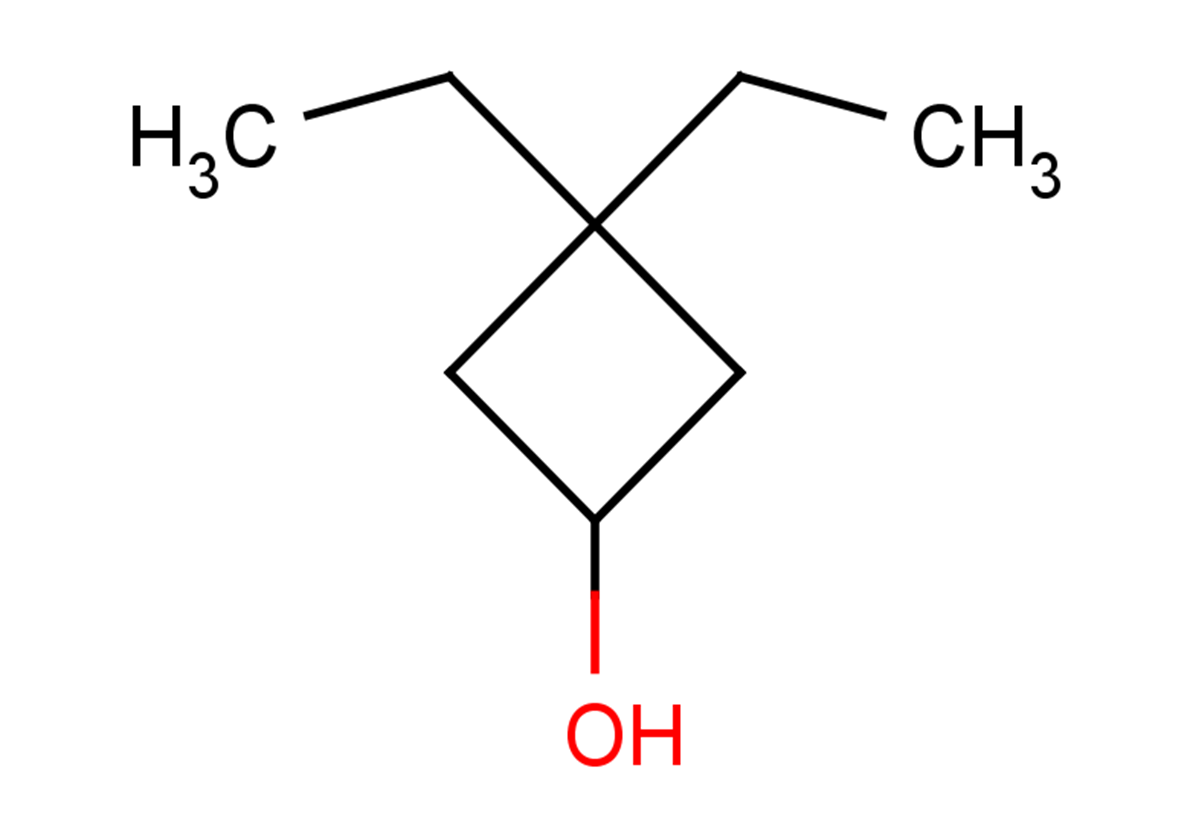 3,3-diethylcyclobutan-1-ol