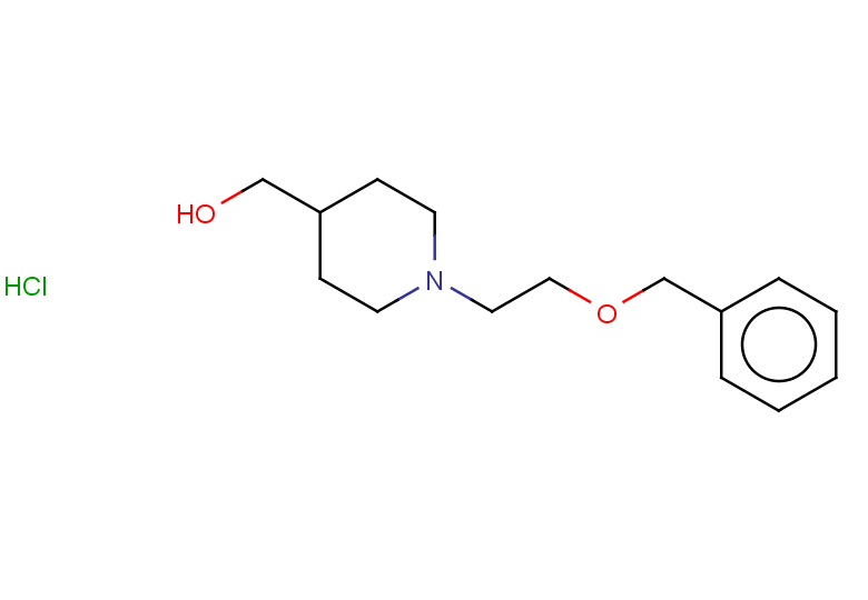 {1-[2-(benzyloxy)ethyl]piperidin-4-yl}methanol hydrochloride