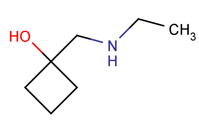 1-[(ethylamino)methyl]cyclobutan-1-ol