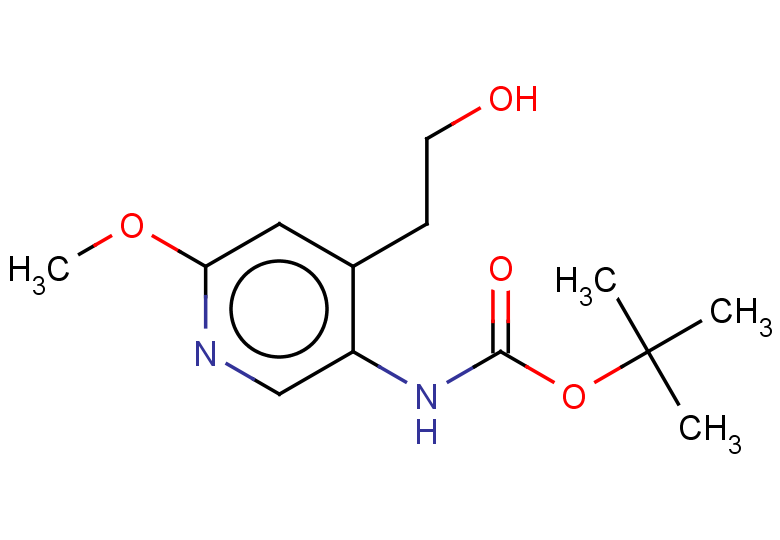 tert-butyl N-[4-(2-hydroxyethyl)-6-methoxypyridin-3-yl]carbamate