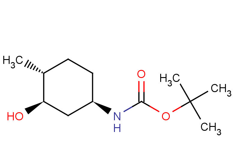 tert-butyl N-[(1R,3R,4R)-3-hydroxy-4-methylcyclohexyl]carbamate