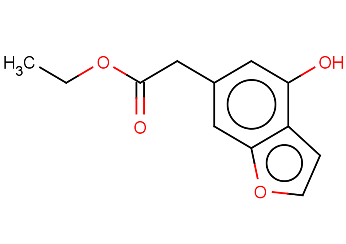 ethyl 2-(4-hydroxy-1-benzofuran-6-yl)acetate