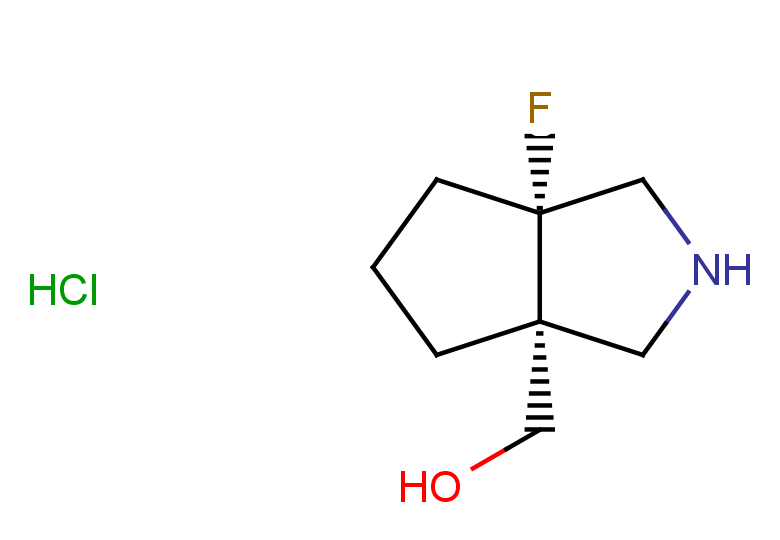 rac-[(3aR,6aS)-6a-fluoro-octahydrocyclopenta[c]pyrrol-3a-yl]methanol hydrochloride