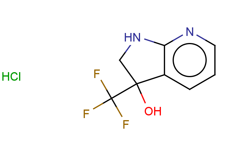 3-(trifluoromethyl)-1H,2H,3H-pyrrolo[2,3-b]pyridin-3-ol hydrochloride