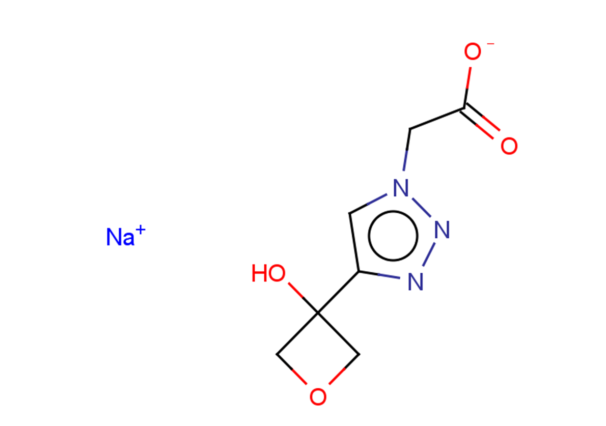 sodium 2-[4-(3-hydroxyoxetan-3-yl)-1H-1,2,3-triazol-1-yl]acetate