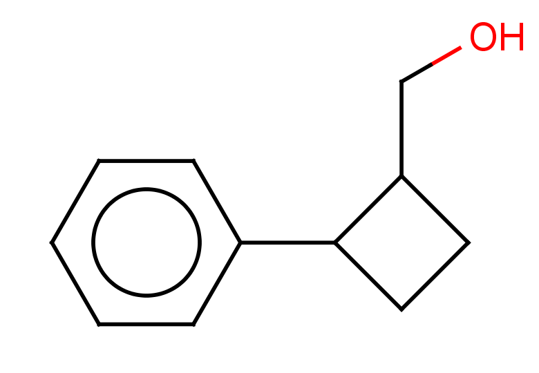 (2-phenylcyclobutyl)methanol, Mixture of diastereomers