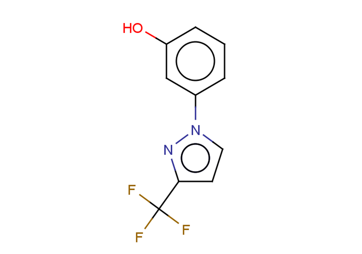 3-[3-(trifluoromethyl)-1H-pyrazol-1-yl]phenol