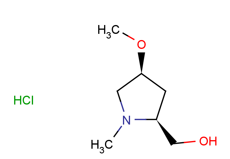 [(2S,4S)-4-methoxy-1-methylpyrrolidin-2-yl]methanol hydrochloride