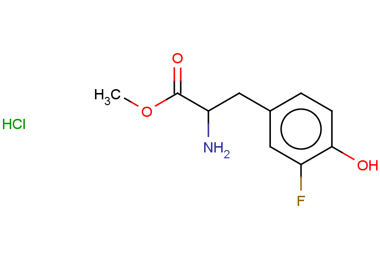 methyl 2-amino-3-(3-fluoro-4-hydroxyphenyl)propanoate hydrochloride