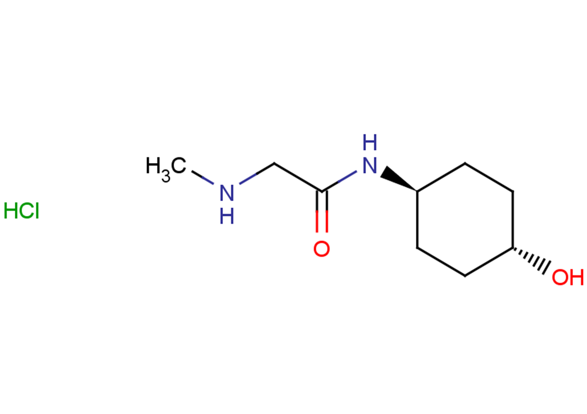 rac-2-(methylamino)-N-[(1r,4r)-4-hydroxycyclohexyl]acetamide hydrochloride, trans