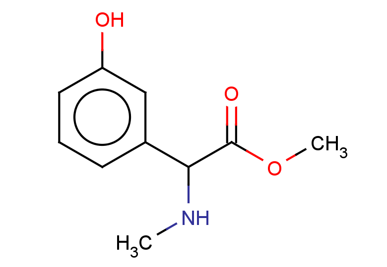 methyl 2-(3-hydroxyphenyl)-2-(methylamino)acetate