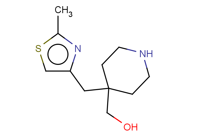 {4-[(2-methyl-1,3-thiazol-4-yl)methyl]piperidin-4-yl}methanol